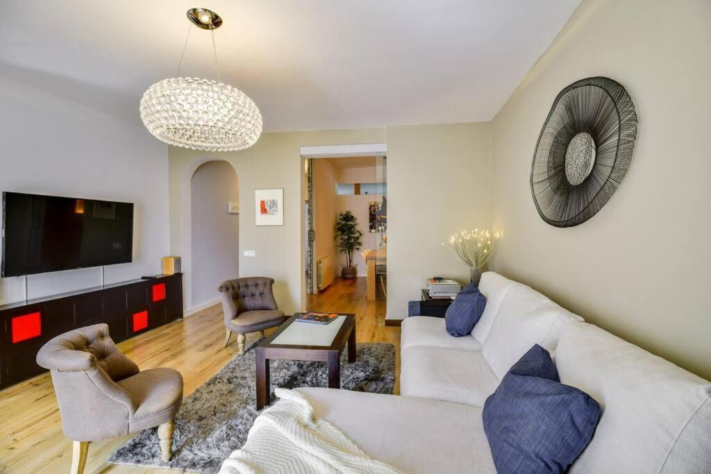 Big Stylish And Modern Apartment In Madrid Centre Dış mekan fotoğraf